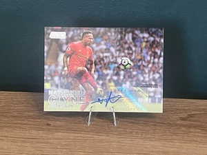 Nathaniel Clyne Auto 2016 Topps Stadium Club Premier League #61 Liverpool - Picture 1 of 2