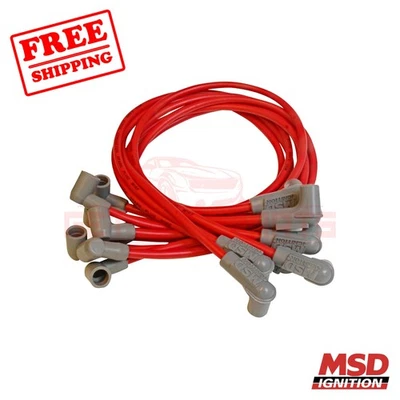 Juego de cables de bujía MSD compatible con GMC 1967-1974 C15/C1500 Suburban Foto 1 de 2