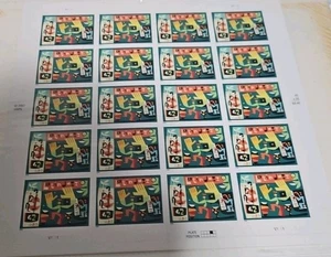 LATIN JAZZ STAMP SHEET - 20 USA USPS 42 CENT 2008 $8.40 fv - Picture 1 of 3