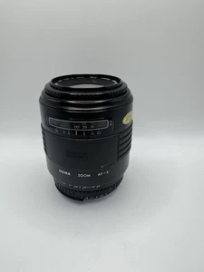 Sigma 70-210mm f/4-5.6 AF Zoom Lens for Nikon F + Case Macro Clean Optics - Picture 1 of 9