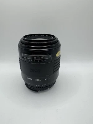 Sigma 70-210mm f/4-5.6 AF Zoom Lens for Nikon F + Case Macro Clean Optics - Image 1 of 4