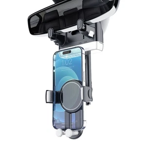 Car Phone Mount Rotatable Smartphone Stand For Automotive Rear View Apposite - Photo 1 sur 11