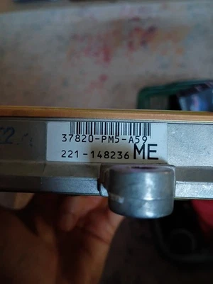 1990 1991 Honda Civic ECU 37820-PM5-A59 Ecm computador 90 91 Crx fabricante de equipamento original  - Imagem 1 de 4