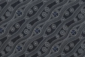 Tela Stars in Sky Black 44" de M&S Textiles, STSB, algodón - Imagen 1 de 1