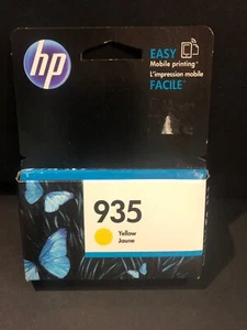 GENUINE ORIGINAL HP 935 YELLOW INK CARTRIDGE EXP: May 2020 A1-15 - Picture 1 of 2