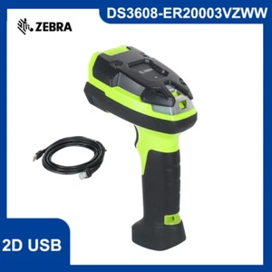 Zebra DS3608-ER20003VZWW Scanner de codes à barres USB 1D 2D portable imageur avec câble - Photo 1/11
