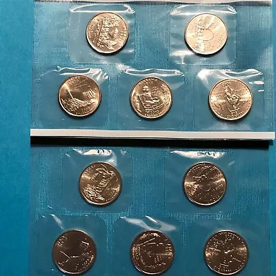 2003 P&D State Quarters Set 10 Coins Mint Cello  FREE SHIP - Image 1 of 2