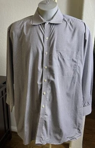 Rochester Dress Shirt Men's 20 34/35 Egyptian Cotton Non Iron Long Sleeve Button - Picture 1 of 10