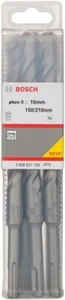 Bosch SDS Plus-3 Hammer Drill Bit Set for Masonry - 16.0x150x210mm . 8 Pieces - Picture 1 of 3