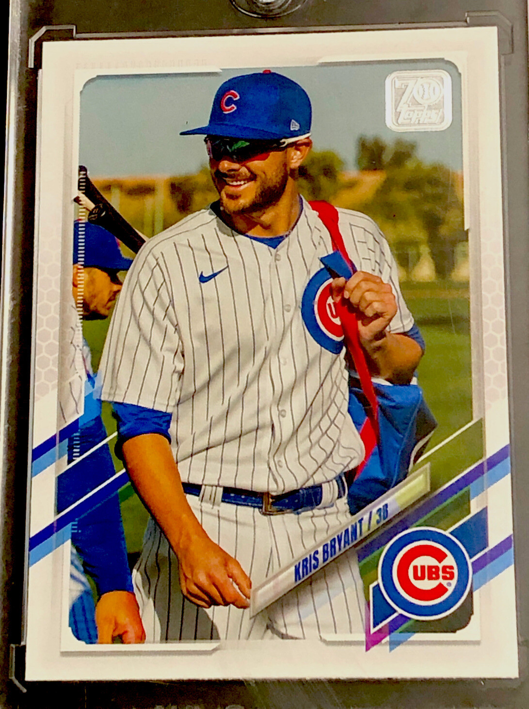2021 Topps Series 2 Image Variation SSP Kris Bryant #660 Chicago Cubs (Code 442)