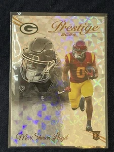 2024 Prestige Rookies Xtra Points Diamond #381 Marshawn Lloyd (RC) Packers - Picture 1 of 2