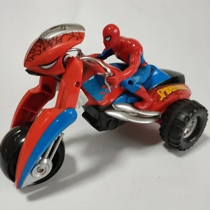 Vintage Spiderman RC Remote Control Car/buggy/quad Bike Silverlit Marvel - Picture 1 of 14