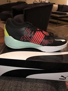 PUMA Fusion Nitro SCARPE DA BASKET DA UOMO, NUOVE CON SCATOLA, DS, TAGLIA 10,PUMA# 195514-06 - Foto 1 di 9