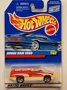 Hot Wheels DODGE RAM 1500 1997 Card #797