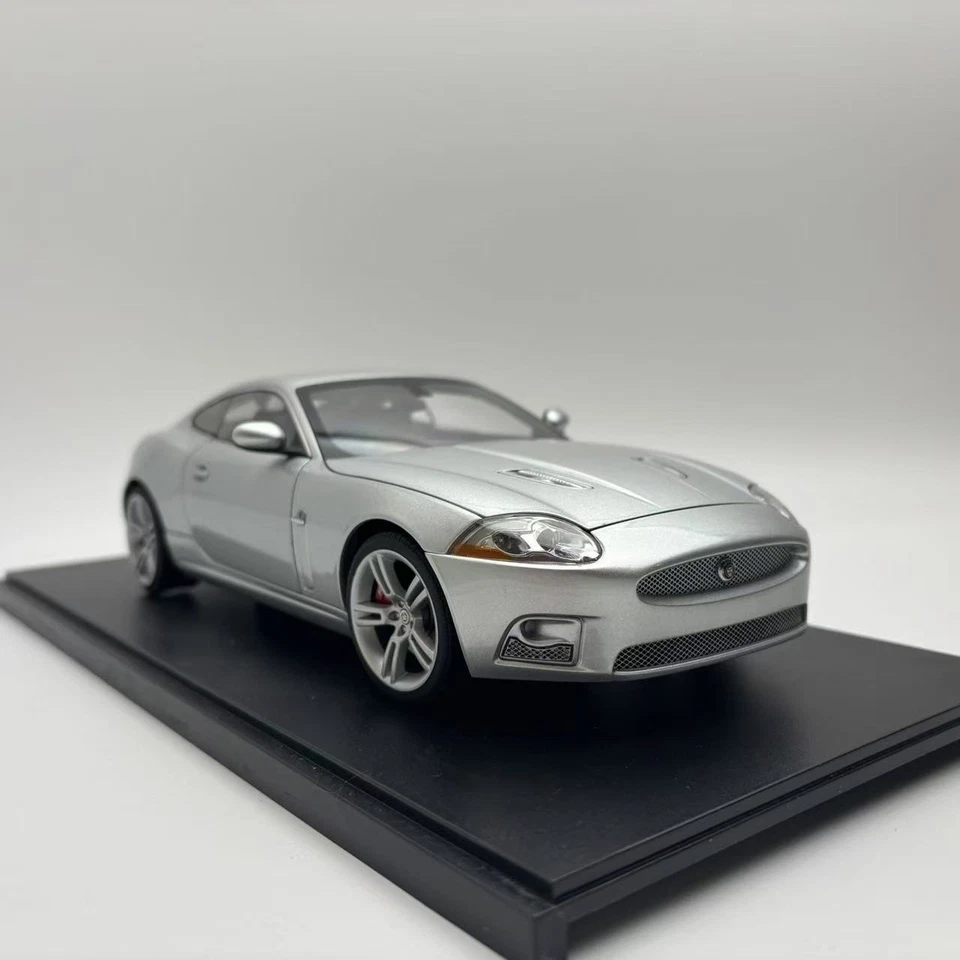 Autoart 1/18 Jaguar XKR aleación de plata modelo de coche abierto raro Foto 1 de 4