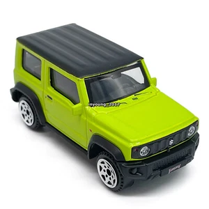 1:52 Suzuki Jimny Model Car Metal Diecast Toy Vehicle Friction Powered Green - Picture 1 of 8