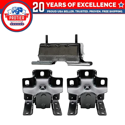 Se adapta a Chevrolet Silverado 1500 1999-2007 4,8 L 5,3 L 6,0 L 4x4 motor y montaje de transmisión Foto 1 de 2