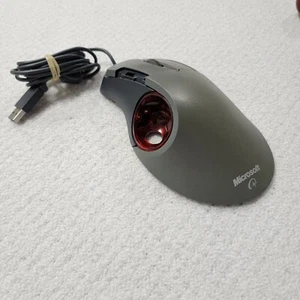 AS-IS BROKEN SWITCH Part & NO BALL - Microsoft TRACKBALL USB P/N X08-70386 Mouse - Picture 1 of 12