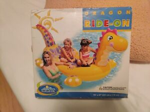 Intex The Wet Set Dragon Ride-On Inflatable Pool Float
