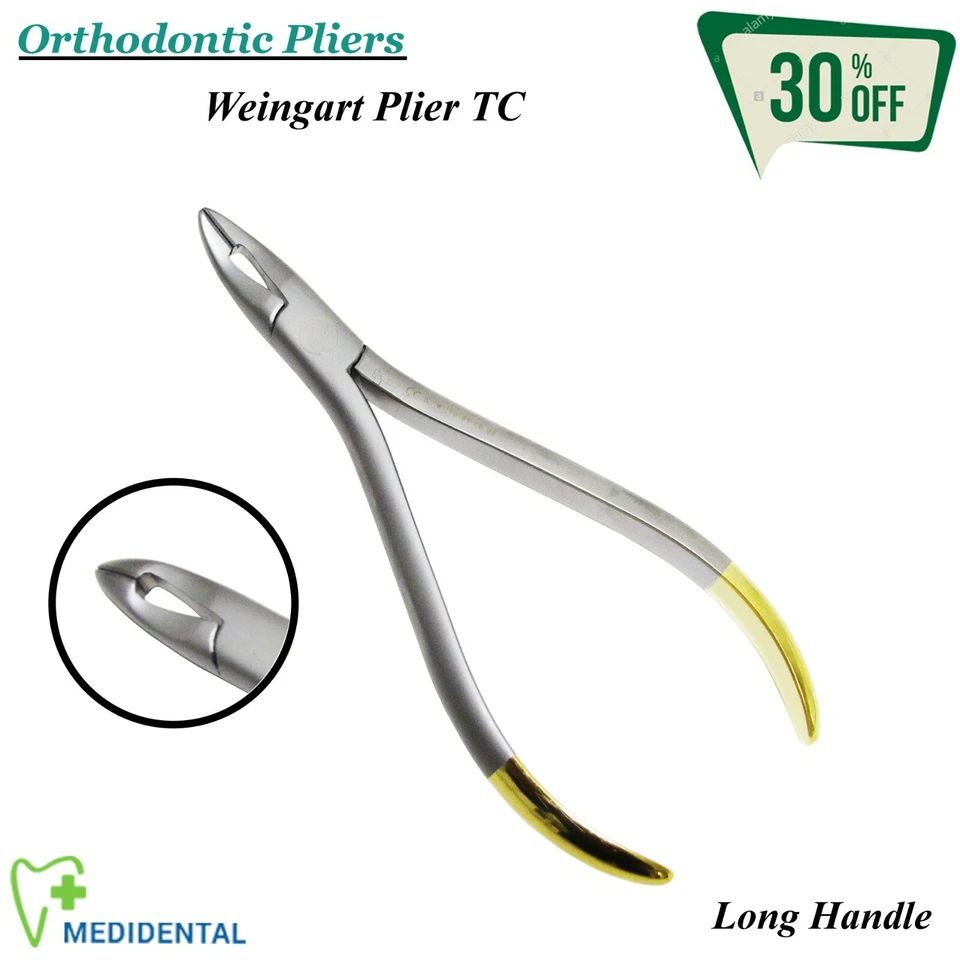 TK PLUS Orthodontie Laboratoire Pince Weingart Utility Removal of Archwires TC inserts