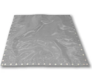 G-Cat 5.0 Fwd Catamaran Trampoline POST 1977 Textilene 90 Dusk Grey + lace line - Picture 1 of 6