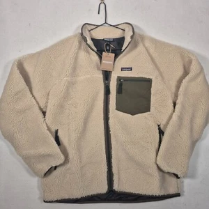 Patagonia Retro-X Fleecejacke Herren XL Dark Natural Full Zip Tasche Langarm - Bild 1 von 11