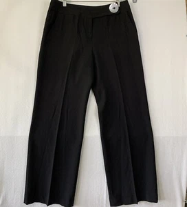 Larry Levine Damenhose 12 Stretch schwarz vorne flach Corpcore Freizeit Büro Arbeit - Bild 1 von 12