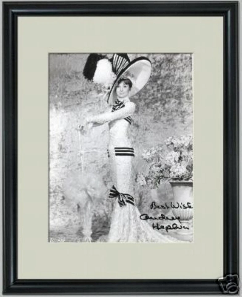 Foto enmarcada firmada por Audrey Hepburn My Fair Lady Foto 1 de 1