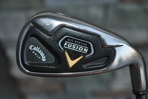 CALLAWAY BIG BERTHA FUSION 6 IRON GRAPHITE SHAFT RCH 75i FIRM - Picture 1 of 1