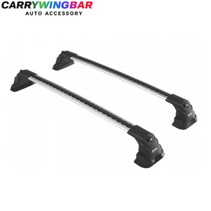 Roof Rack Cross Bars for BMW 3 Series E46 Sedan 1998–2006 | Fixed Point | Silver - Picture 1 of 19