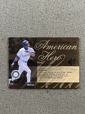 SPx Ken Griffey Jr American Hero 2008/725 Ken Griffey Jr #KG10 HOF Foto 1 de 2