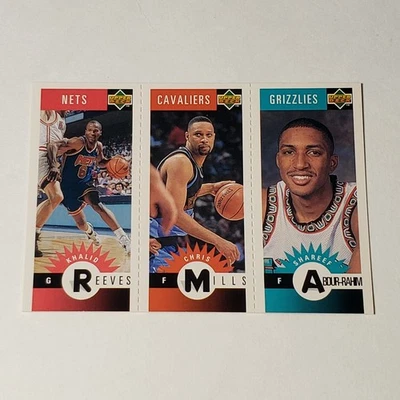 1996-97 Upper Deck Collector's Choice Mini #M175-105-144 Reeves Mills Abdur-Rahm - Image 1 of 2