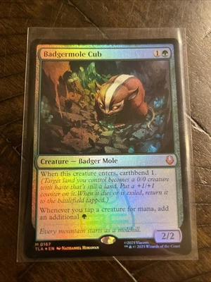 Mtg Avatar Badgermole Cub 167  - Image 1 of 2
