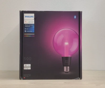 PHILIPS Hue Ellipse White & Color E27 Smart Leuchtmittel 6,8W 500lm RGBTW - Bild 1 von 3