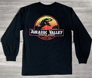 Camicia classica Jurassic Valley Kualoa Ranch nera manica lunga taglia small Alstyle - Foto 1 di 9