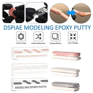 Milliput Standard Skin White Grey 4oz 2-Part Modeling Epoxy Putty Bar For DSPIAE - Picture 1 of 13