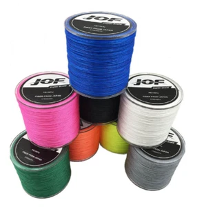 546Yds 8 Strands Fishing Braided Line Abrasion Resistant PE Saltwater Freshwater - Picture 1 of 28