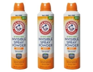BL Arm & Hammer Body Invisible Spray Powder 7oz X 3 Packs - Picture 1 of 1