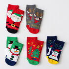 5Pairs Kids Boys Girls Warm Socks Christmas Stockings Winter Soft Warm Xmas Gift