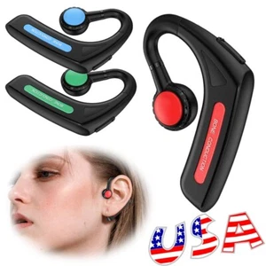 Wireless Earphone Bone Conduction Headset Sport Headphone  Noise Cancellation - Picture 1 of 16