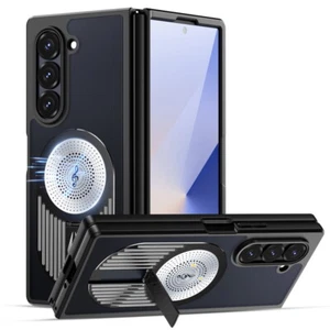 Für Samsung Galaxy Z Fold6 Z Fold5 Magnet Stoßfest Ring Ständer Hülle Cover - Bild 1 von 16