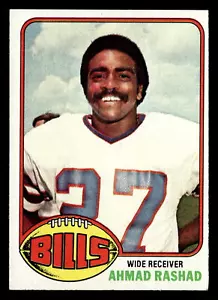 1976 Topps Ahmad Rashad #383 EX-MT Buffalo Bills - Bild 1 von 2