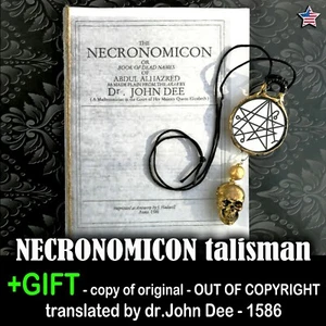 necronomicon original book john dee occult dark rare grimoire dead evil satanic - Picture 1 of 12