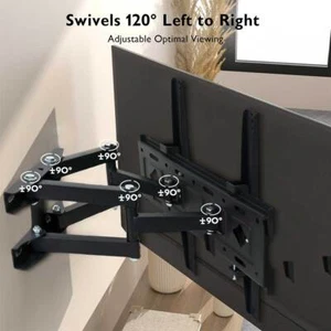 TV Wandhalterung LED LCD 32 – 65 Zoll schwenkbar Wandhalter Fernseher neigbar - Bild 1 von 19