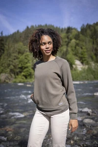 Cutter & Buck Pemberton Ladies Crewneck Sweatshirt | Stretch | 4 Colors | XS-2XL - Picture 1 of 35