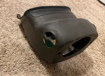 2011-2014 Hyundai Sonata Steering Wheel Column Cover Ignition Trim Black Cowl - Imagem 1 de 4