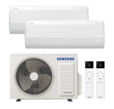 SAMSUNG Wind-free COMFORT S2 WIFI Multi 2x2,0kW Außen 4,0kW Klimaanlage - Bild 1 von 4