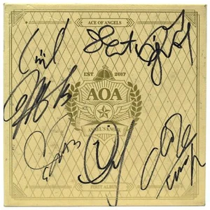 AOA - Angel's Knock Signed Autographed + Message CD Album Promo 2017 [read] - Picture 1 of 6
