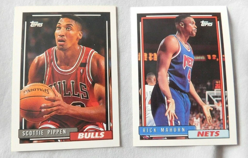 1992-93 Topps Basketball Card #199-396 Pick one - Image 1 of 1