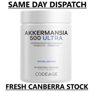 Codeage Akkermansia 500 Ultra, 500 million AFU Probiotic Supplement 90 Capsules - Picture 1 of 8